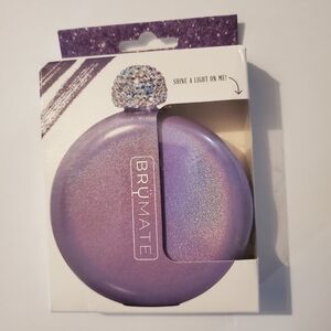 Gorgeous Brumate Iridescent Lavender Flask